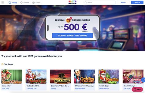 SlotsMillion Casino Review 2024 .